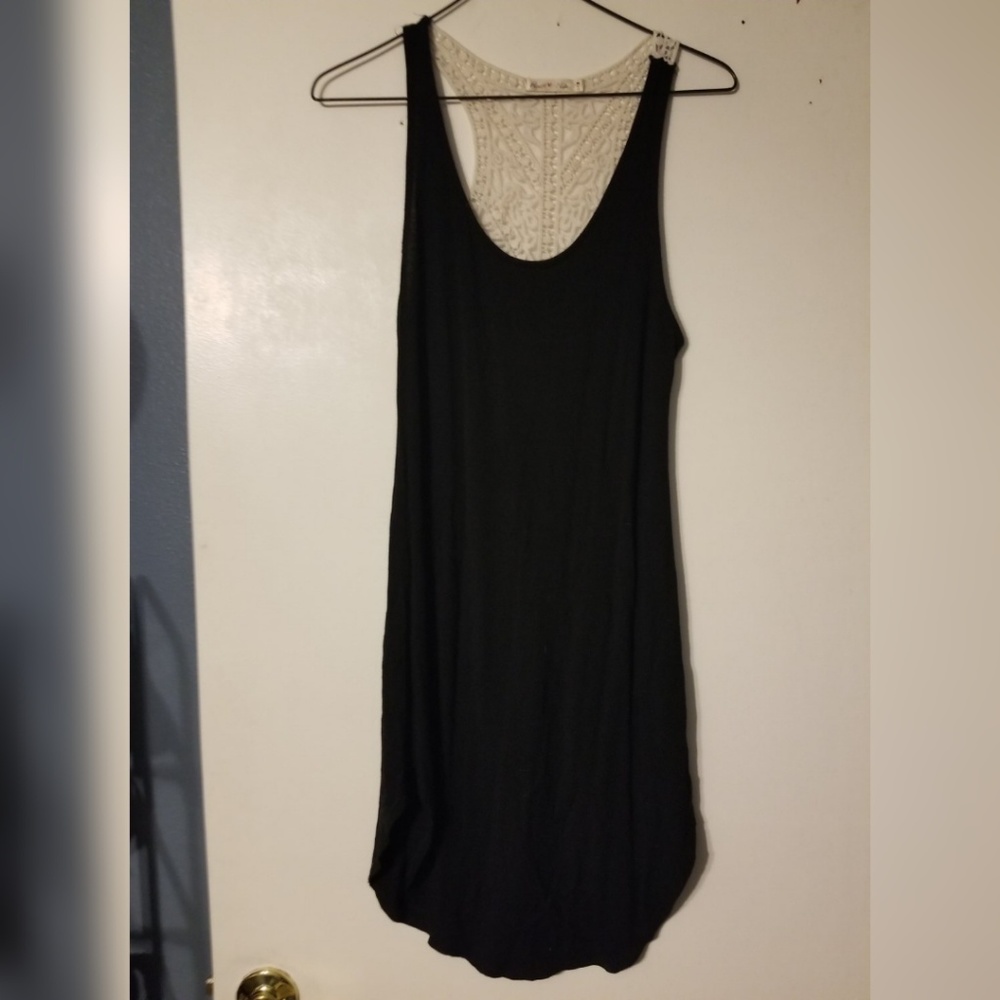 Black slim fit dress